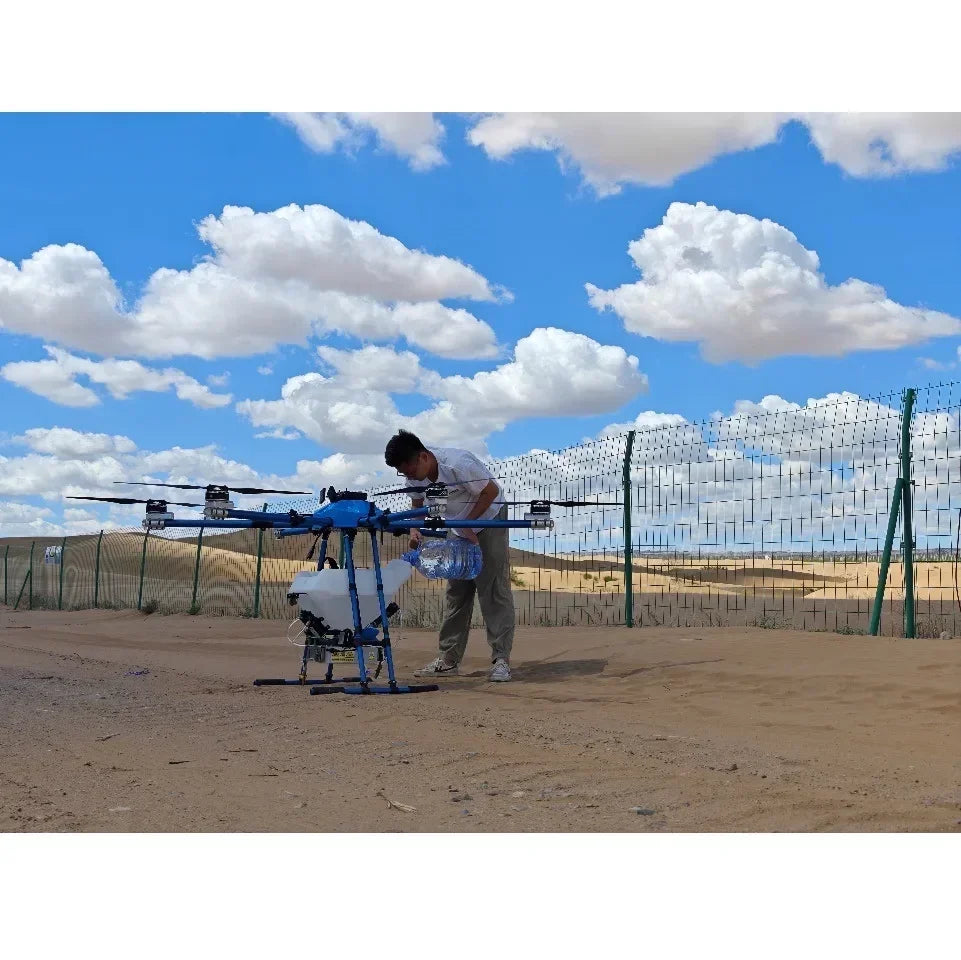100kg Payload Drone Sprayers Delivery Window Cleaning Drones Profesional Agricultural  Accessories