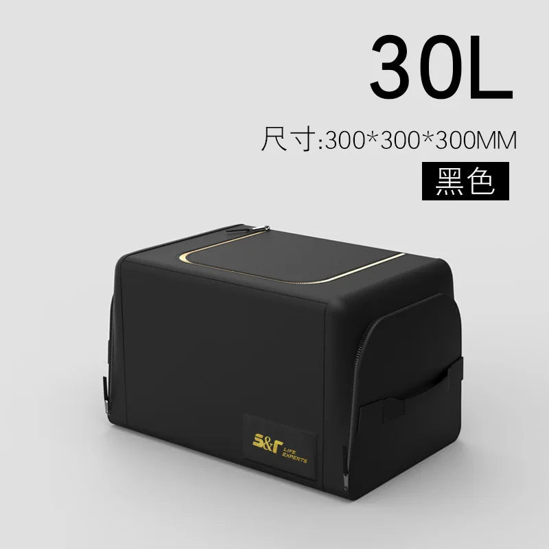 30L-70L Car Luggage Storage Box Large Capacity Multi Functional Tool Storage Bag Oxford Foldable Emergency Storage Box