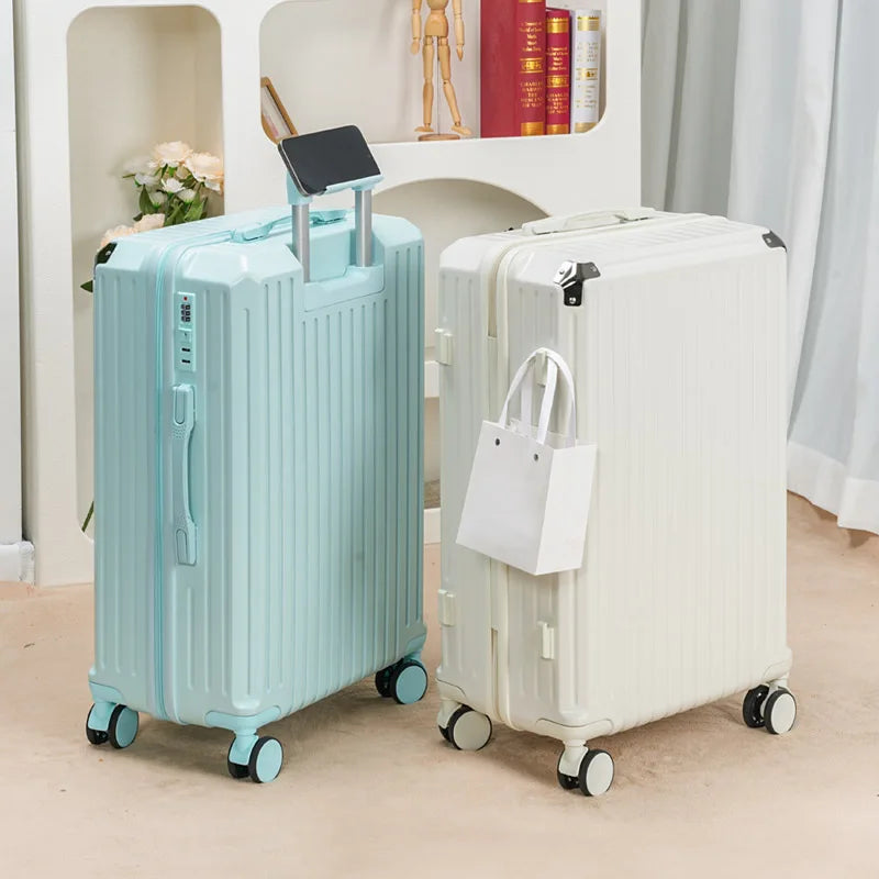 2025 Trend 20inch 24inch Strong and Durable Portable Boarding Suitcase Men's Password Trolley Case Men's Suitcase Women's Travel Essentials