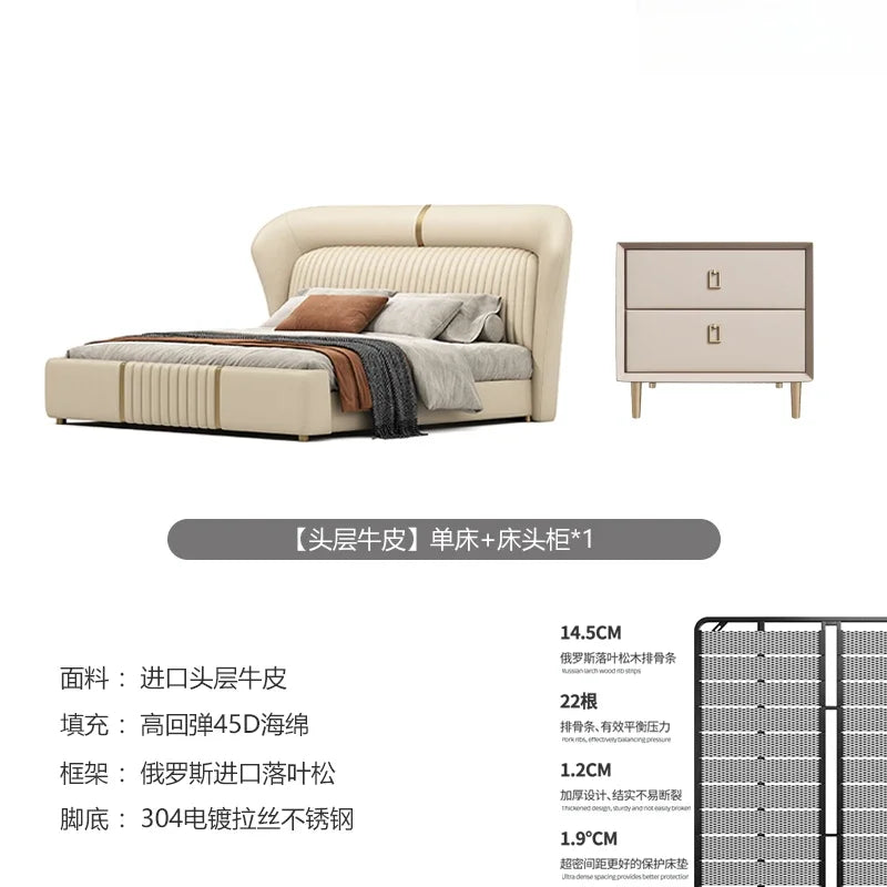 Adults Queen Size Bed Unique Modern Aesthetic White Queen Bed Storage Lounge Muebles Para El Hogar Bedroom Furniture Accessories