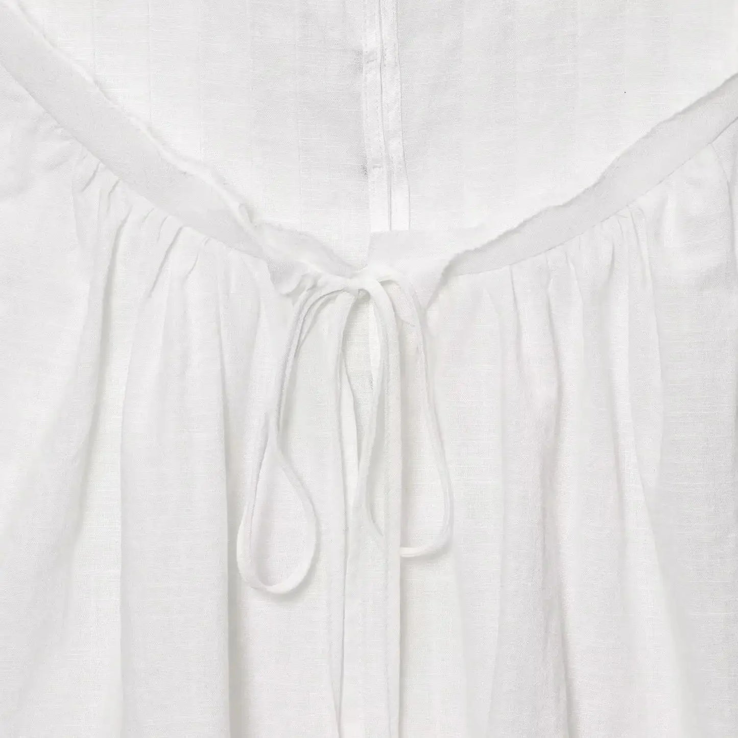 Women Clothing Backless Top Summer Short Crop Top Halter Neck Waistcoat Lady V Neck Camisole Back Drawstring Tops 5029121