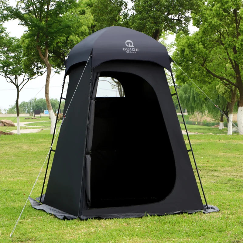 Single Person Large Space Outdoor Bathing Changing To Keep Warm Mobile Public Toilet Portable Waterproof Fishing Tent