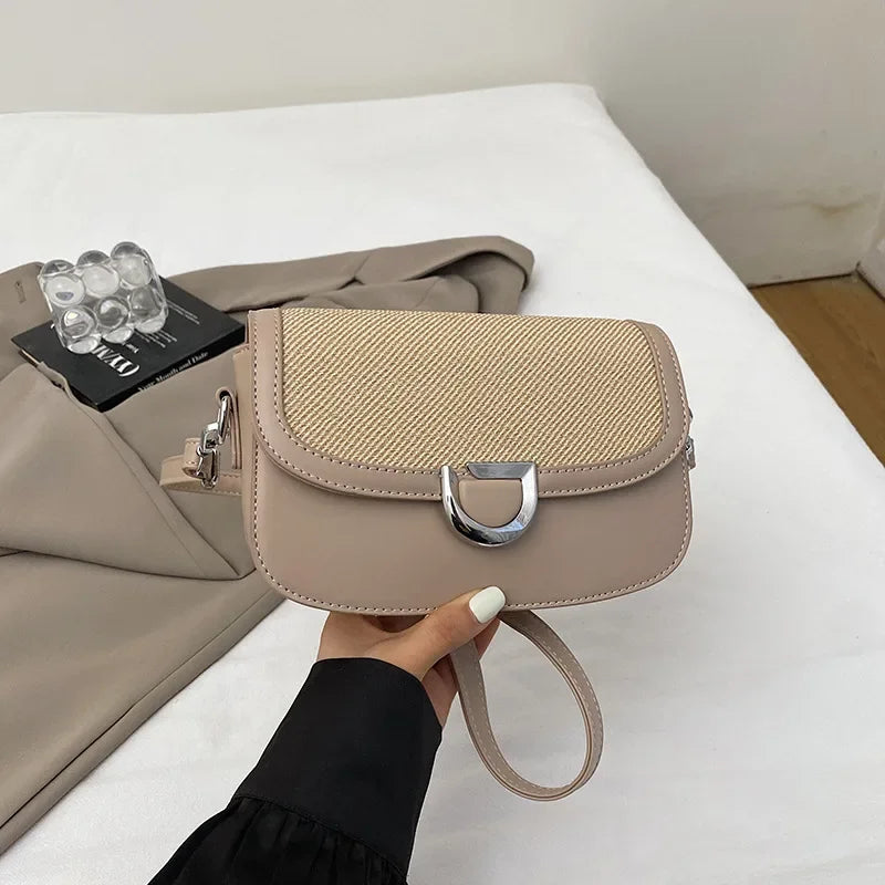 Women's Underarm Bag 2025New Trendy Shoulder Purse Vintage Casual Small Square Crossbody Stylish Versatile Handbag