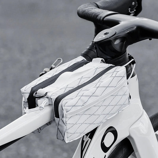 Outdoor Mountain Bike Package: Riding Bag, Front Beam Saddle Bag, Large-capacity Mountain Bike Tube Bag, Riding Equipment