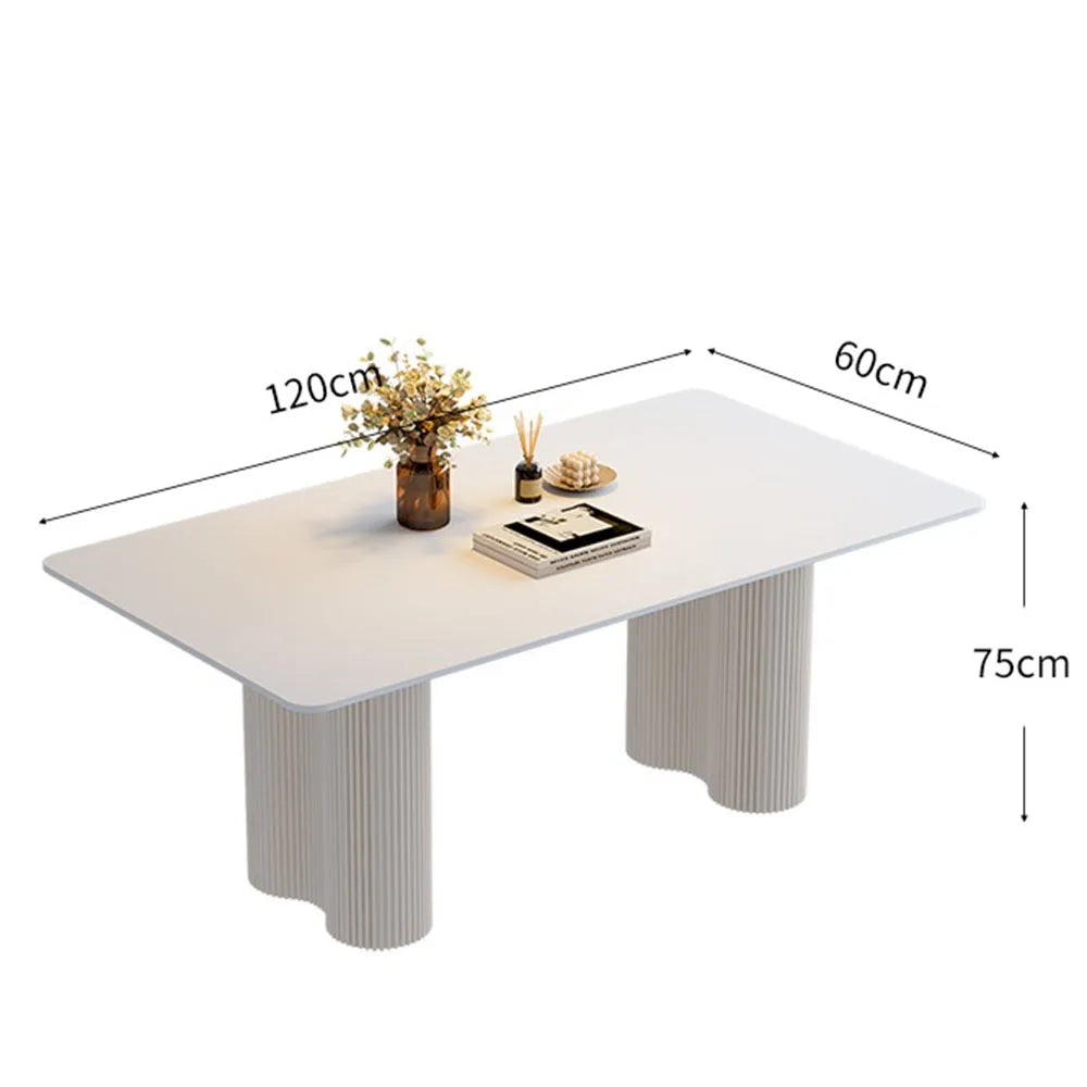 Rectangle Modern Dining Table Luxury Balcony Nordic Breakfast Dining Table Waterproof Design Muebles De Cocina Furnitures