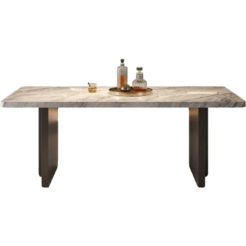 Living Rectangle Dining Table Balcony Italy Luxury Waterproof Dining Table Living Room Minimalist Muebles De Cocina Furnitures