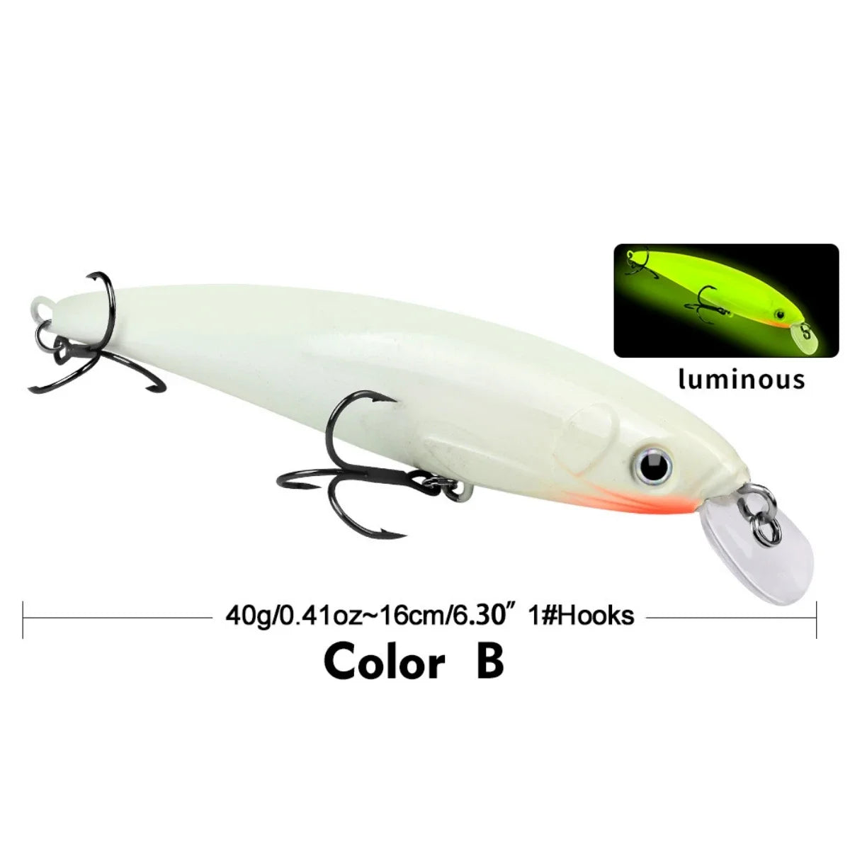 Fish Bait Floating in Water, Biomimetic Artificial Plastic Hard Bait, Specialized Lure for Sea Fishing for Giant Objects