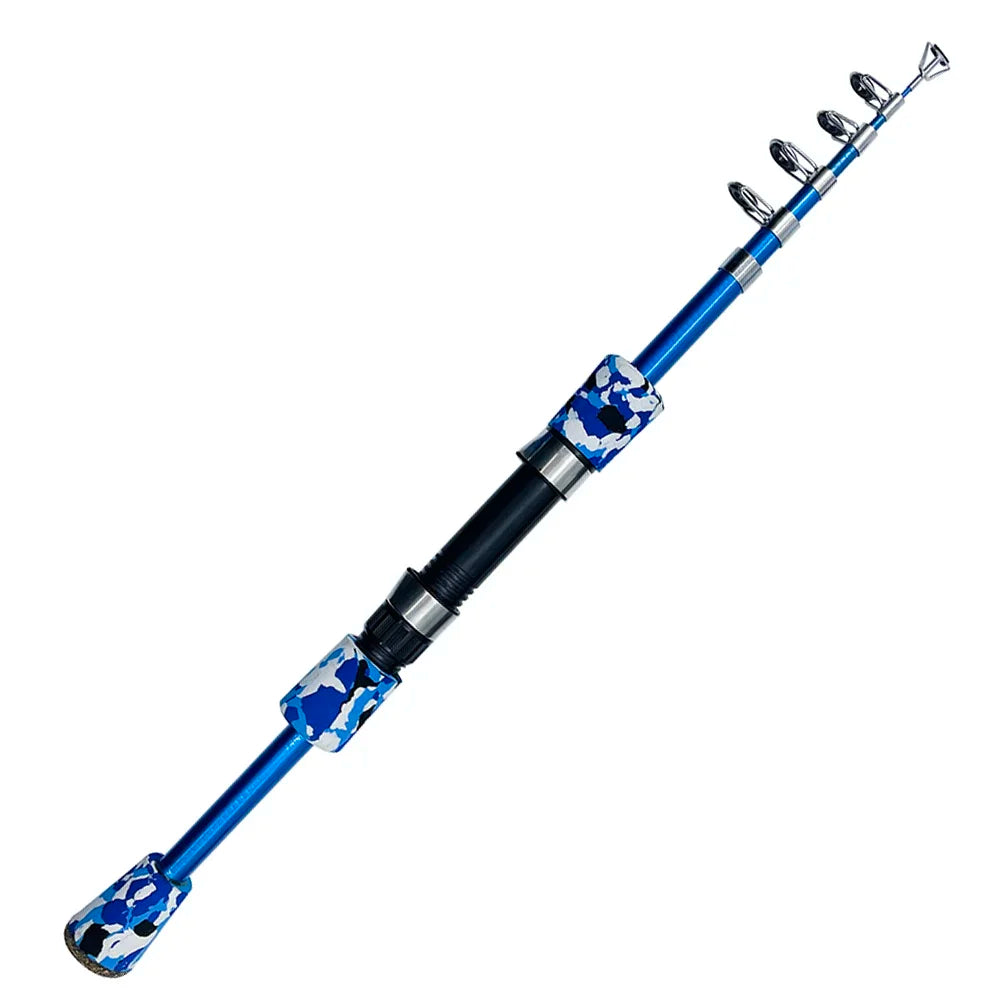 Trout Fishing Rod 1.3m 1.5m 1.8m Jigging Spinning Casting Fly Ultralight Hand Lure Rods Feeder Gear Camouflage Mini Travel Surf