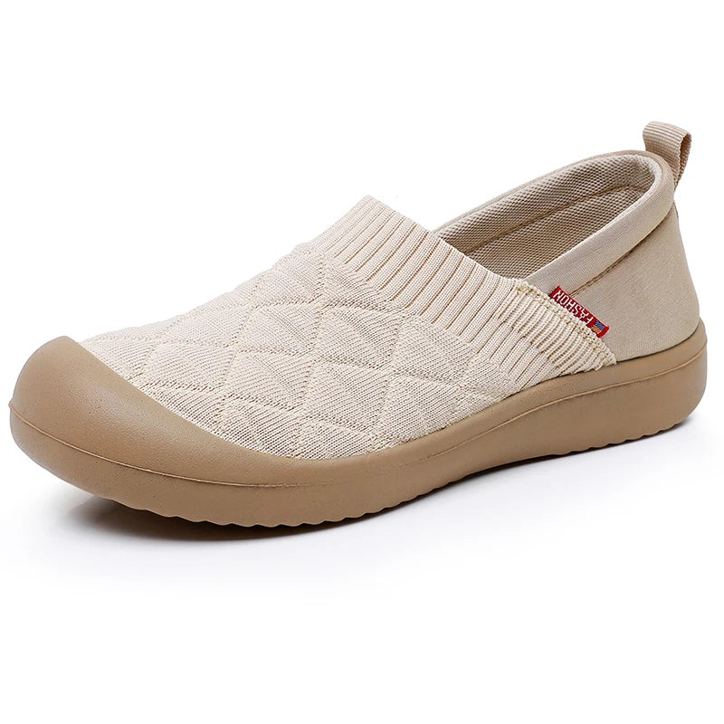 Women's casual sports shoes 2025 new multi-occasion can wear comfortable shoes light cloth home shoes
