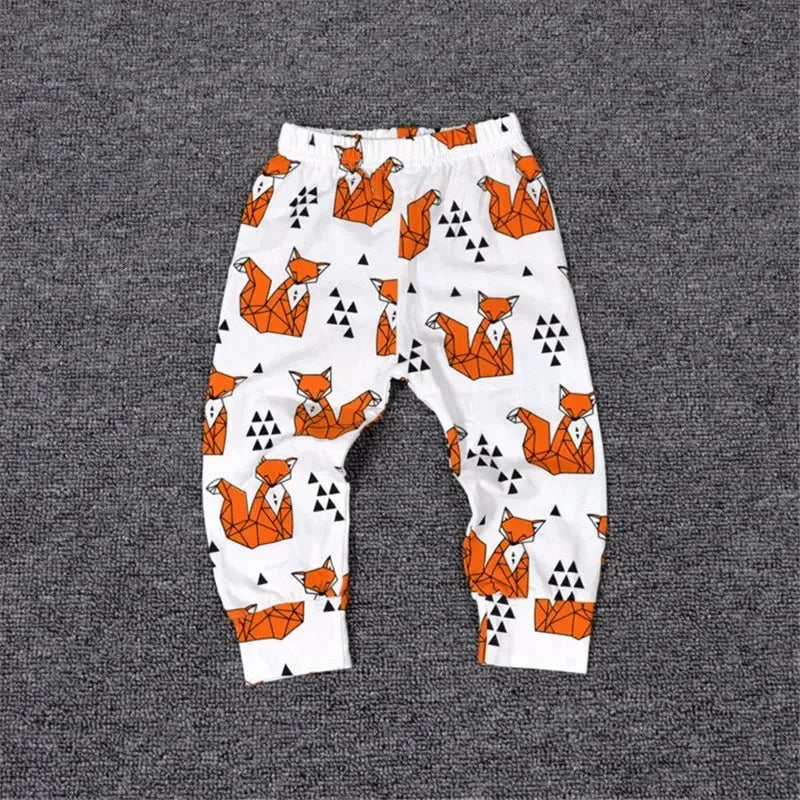 Baby Girl Boy Trousers 0-4Y Cute Spring Autumn Soft Cotton Baby Girl Pants Infant Girl Pants Newborn Boy Pants Leggings