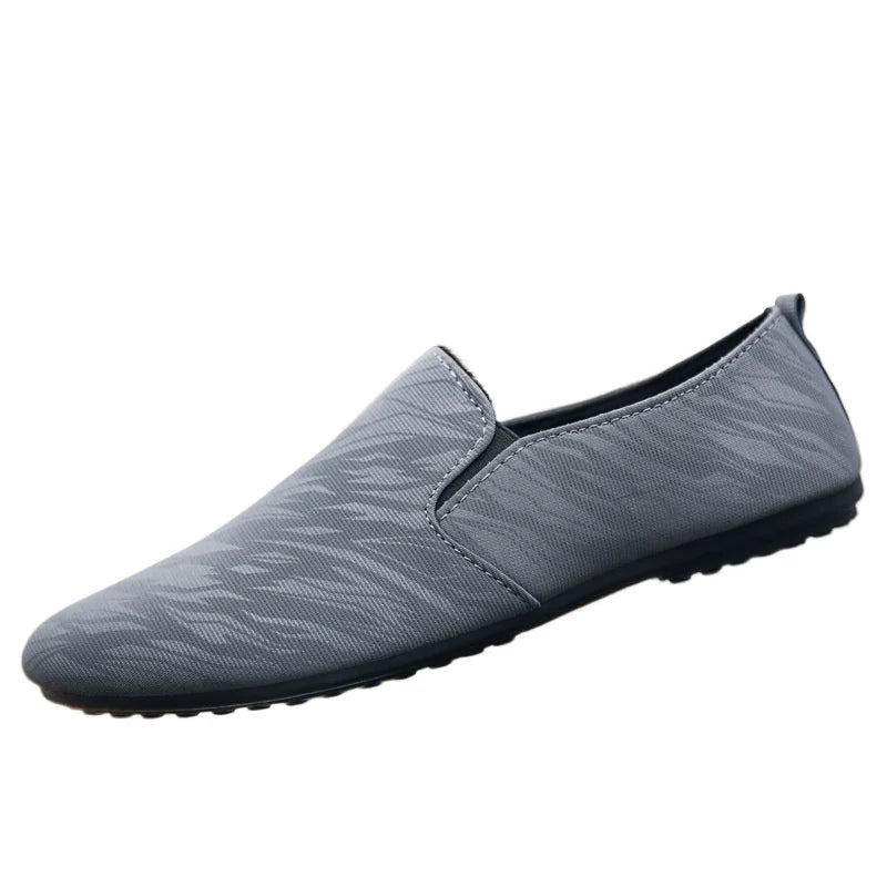 Shoes for Man New Men Fashionable Canvas Breathable Flat Bottomed Walking Shoes with Lightweight Sports Shoes Men's Sneakers