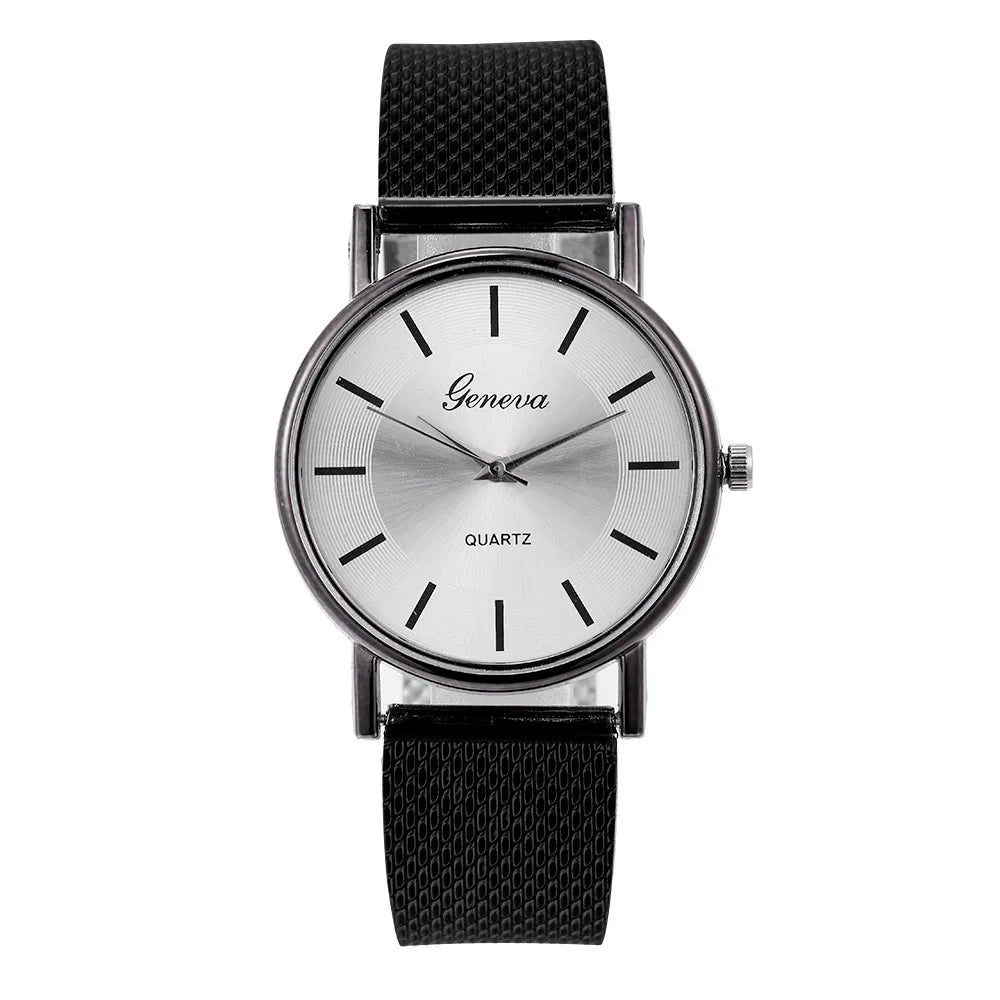Women Watches Luxury Fashion Mesh Belt Watch For Ladies Elegant Bracelet Waterproof Quartz Wristwatch Top Clock Lover Watch