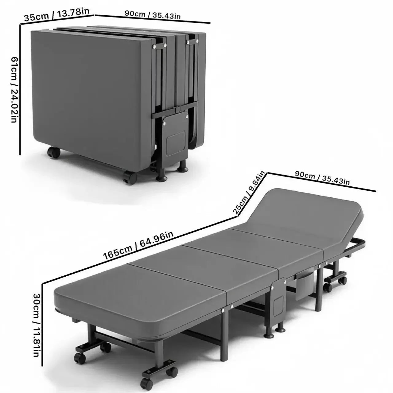 Inflatable Bed Sleeping Family Simple Folding Hospital Single Horizontal Beds Elevated Space Saving People Mueble Cama Portable