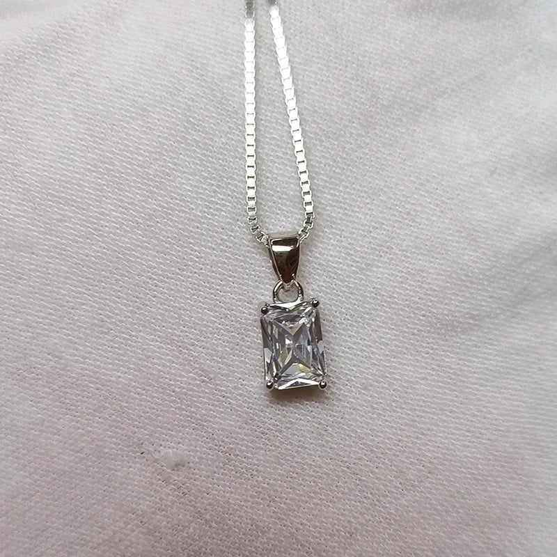 Custom Necklace Pendant Zirconia Woman Necklace Fine Jewellery