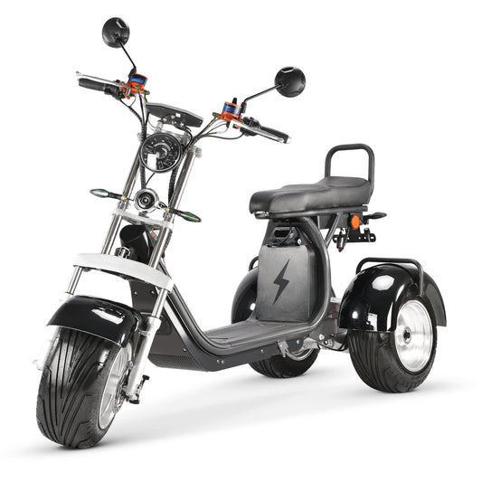 Clark is hot selling 3-Wheel Electric Tricycle Citycoco EEC Approved Electric Dirt Bike Scooter and Motorcycle 4000w Power