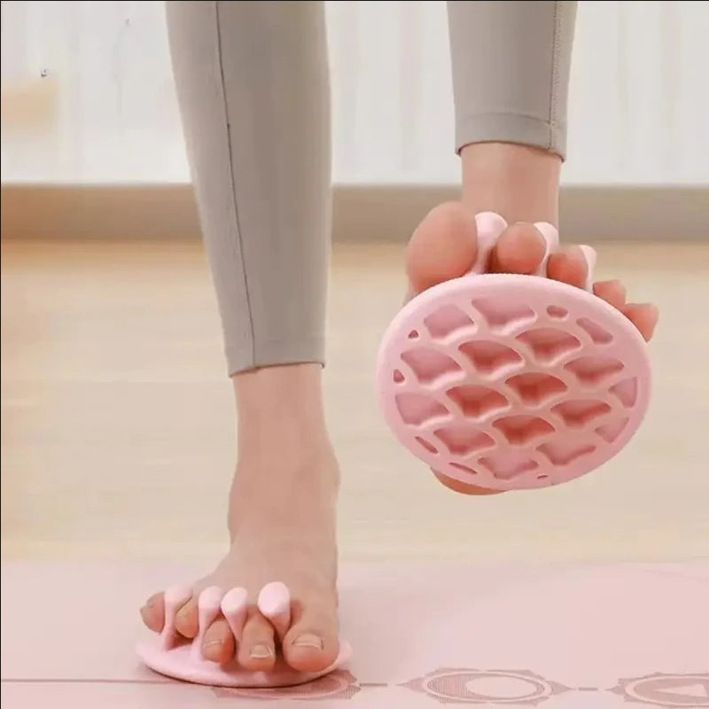 1 Pair Arch Support Trainer & Toe Aligner - TPE Foot Fitness Equipment for Balance & Stability, Foot Fitness Training Equipment