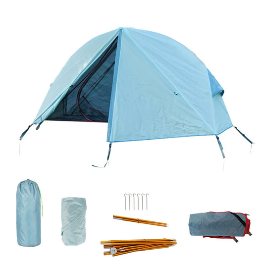 1 Person Camping Tent for Cot Lightweight  Resistant Tent for Outdoor Camping Backpacking Traveling Camping Tent