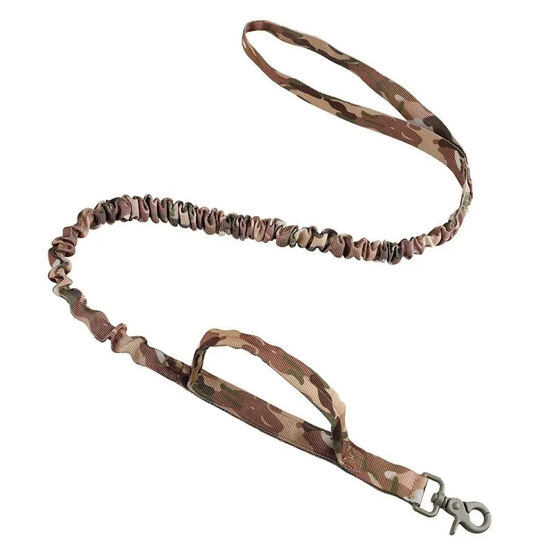 Pet Traction Rope Tactical Dog Leash Outdoor Training Large DogsRetractable Explosion-proof Dog Leash