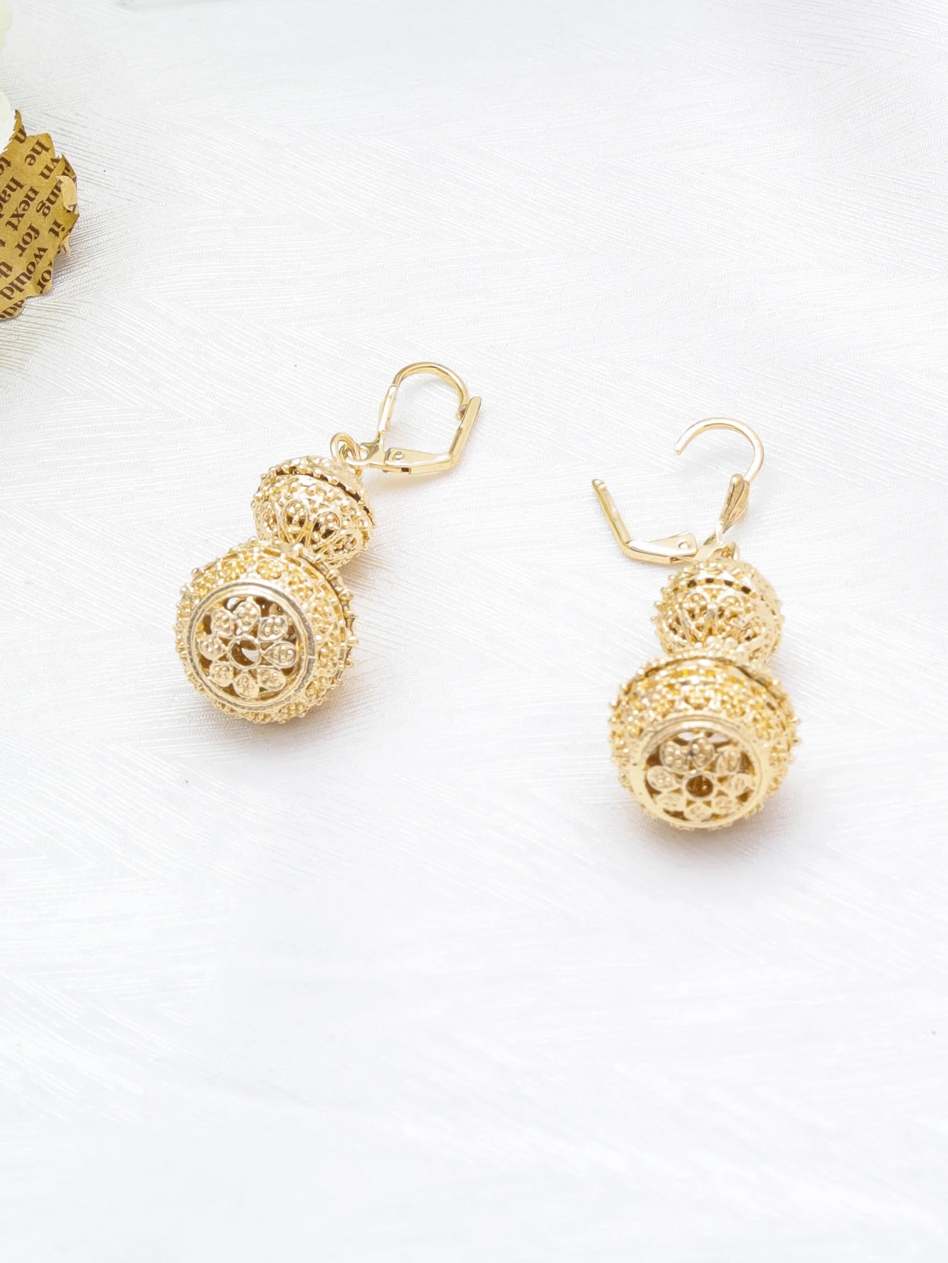 Dubai Jewelry Set for Women 18K Gold Plated Luxury Bead Necklace Earrings Bracelet Ring Set Jewelry Wedding Party Trending