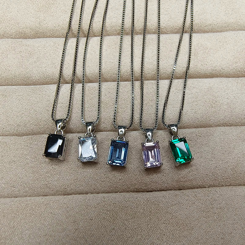 Custom Necklace Pendant Zirconia Woman Necklace Fine Jewellery