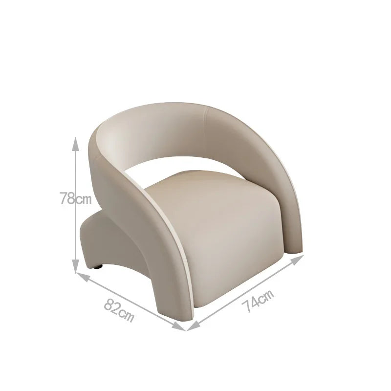 Moder White Sofa Minimalist Individual Curved Nordic Loveset Sofa Arm Recliner Living Room Oturma Odası Kanepeleri Furniture