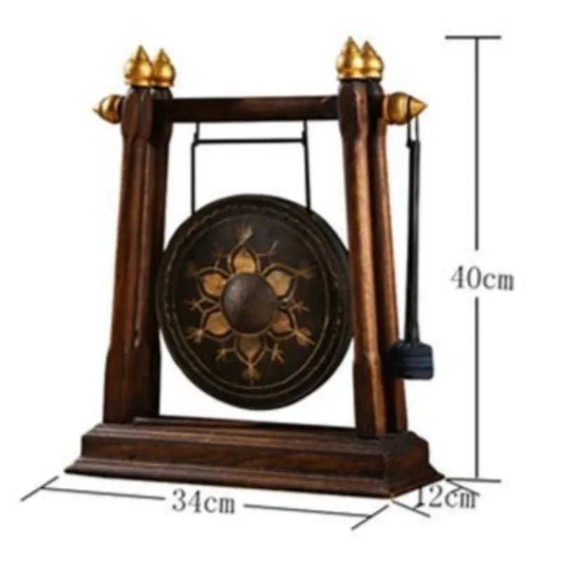 Modern Wood Carving Art Ornaments Retro Simple Entrance Hall Decoration Crafts Luxury Multifunctional Living Room Home Decor