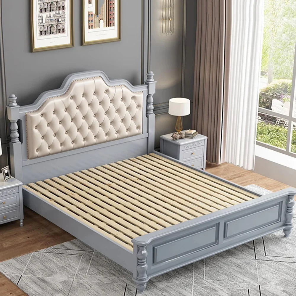 King Size Bed Multifonction Waterproof Queen Luxury Bed Reading Frame Modern Cama De Lujo Para Dormitorio Bedroom Furniture