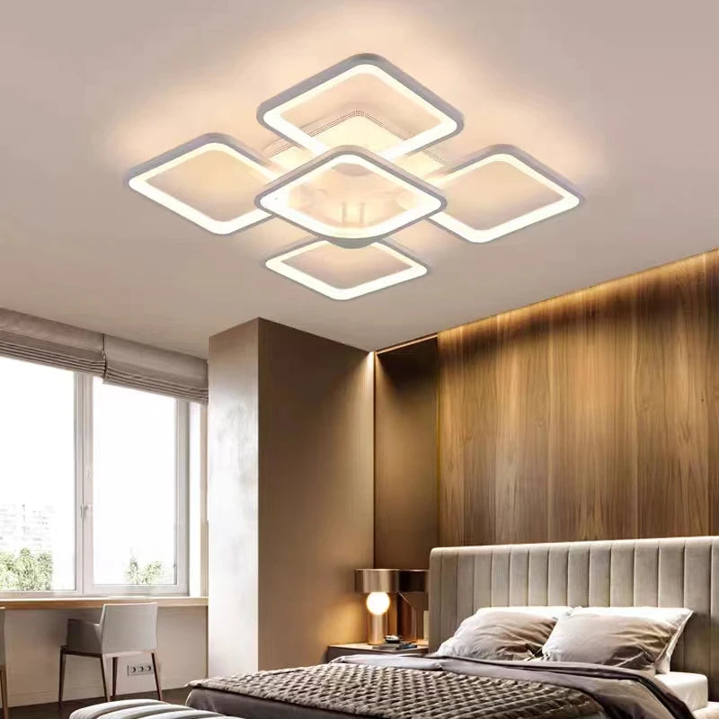 New LED Ceiling Lamp Home for Living Room Bedroom Dining Room Lighting Fixtures Modern Indoors Decorative Lamps