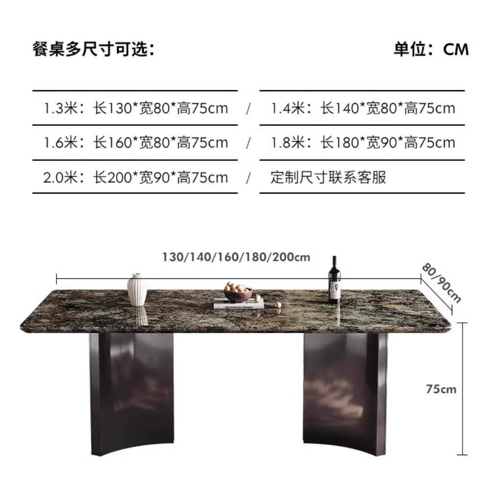 Luxury Breakfast Dining Table Nordic Minimalist Organiser Dining Table Living Waterproof Italy Muebles Para El Hogar Furnitures