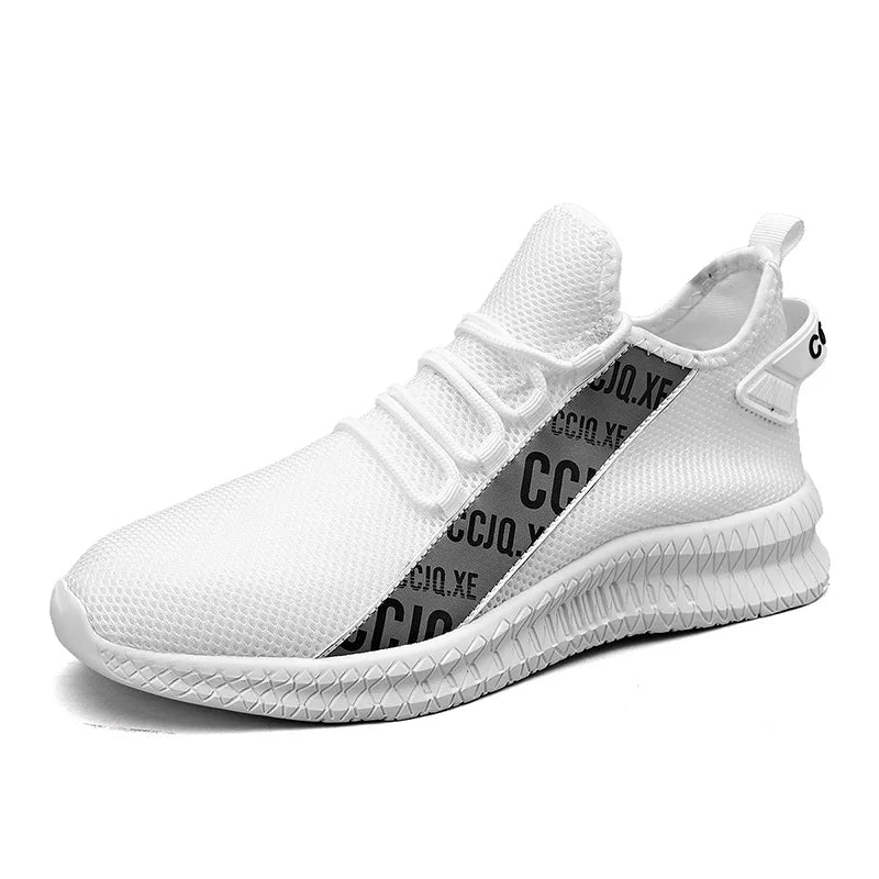 2025 Men's Shoes Breathable Non-slip Fashion Sports Shoes Casual Outdoor Walking Flat Comfortable Men Plus Size New 39-46