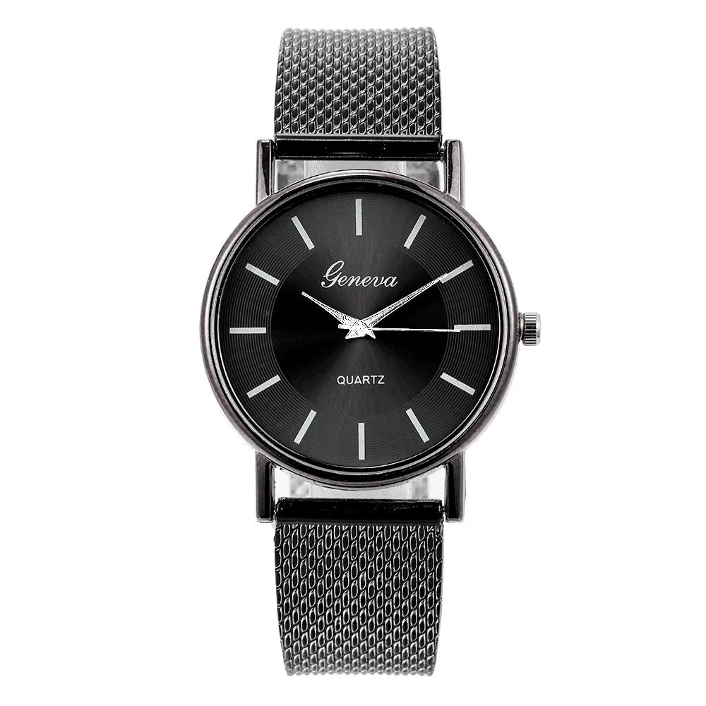 Women Watches Luxury Fashion Mesh Belt Watch For Ladies Elegant Bracelet Waterproof Quartz Wristwatch Top Clock Lover Watch