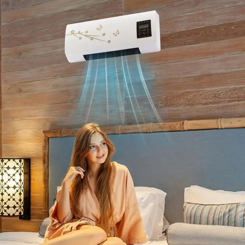 Portable Air Conditioner  Cold And Heat Air Conditioning Unit With Timer Easy Control Wall Mounted Portable AC For Home