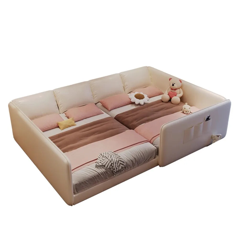 King Size Europian Bed Modern Minimalist Luxury Kids Children Bed Sleeping 180x200 Cama De Lujo Para Dormitorio Home Furniture