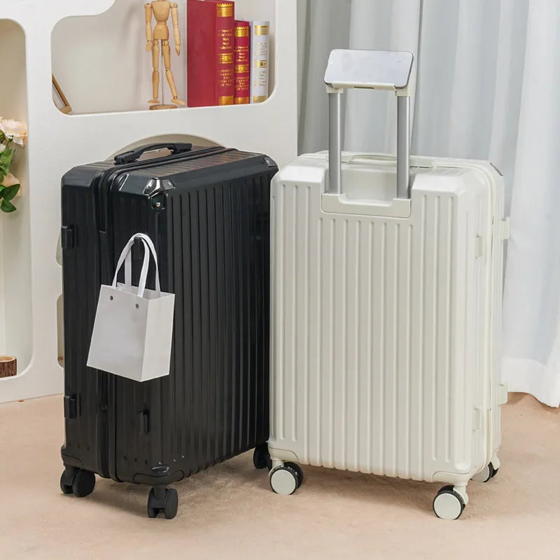 2025 Trend 20inch 24inch Strong and Durable Portable Boarding Suitcase Men's Password Trolley Case Men's Suitcase Women's Travel Essentials