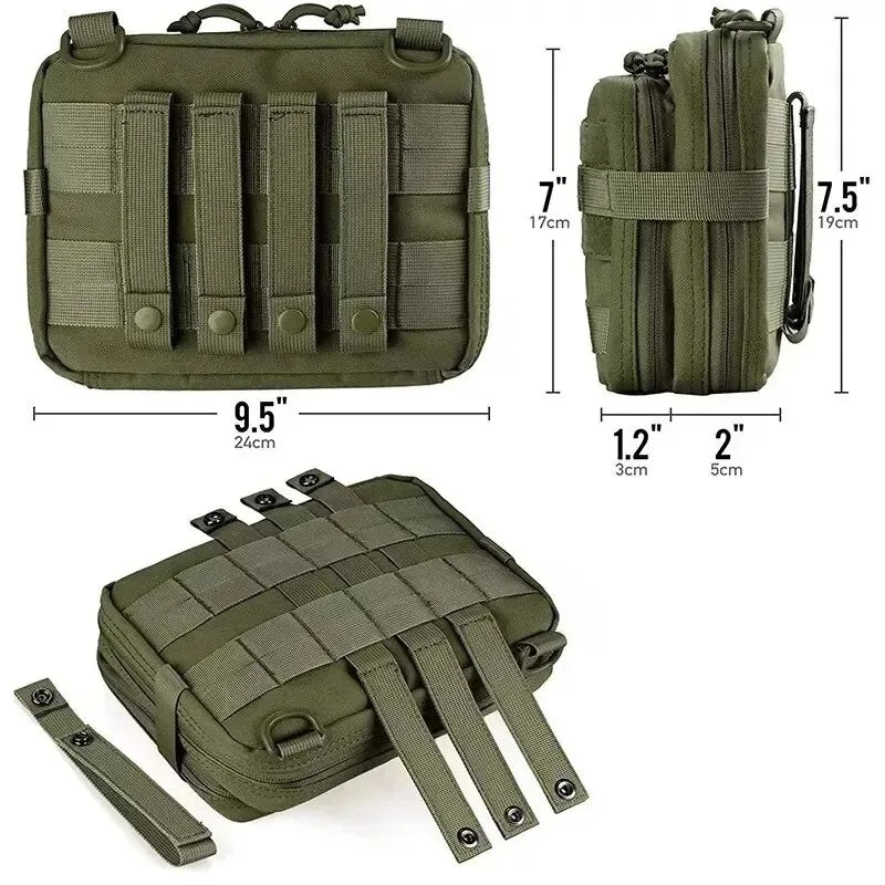 Trekking Tactical Fuctional Bag Camping Man Hiking Travel Climbing Fishing Tools Bag Big Capacity Outdoor Weekend Molle Bag