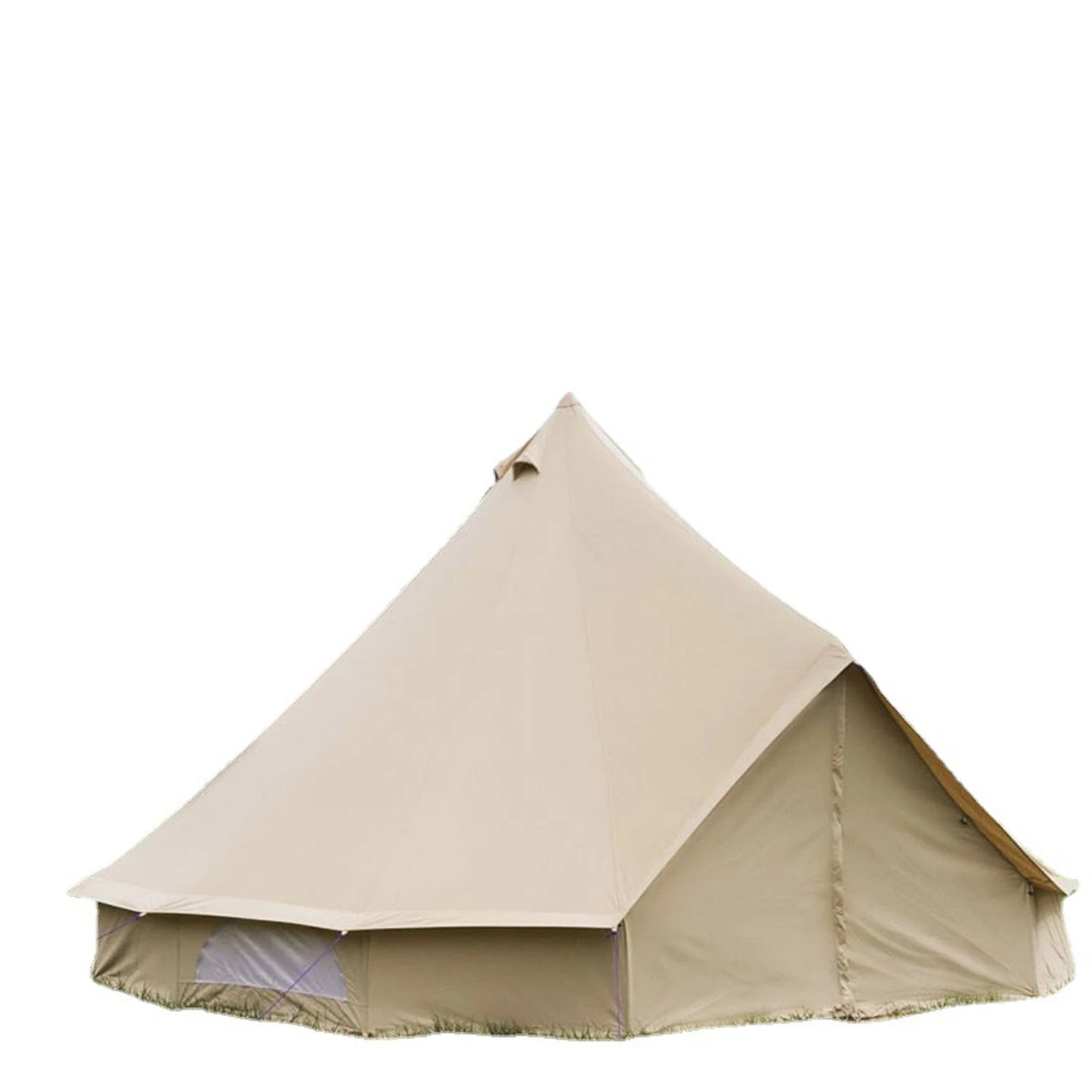 Outdoor 4 Season Waterproof Glamping Luxury 5m Cotton Oxford Tent Canvas Mongolian Yurt Bell Tent for Sale