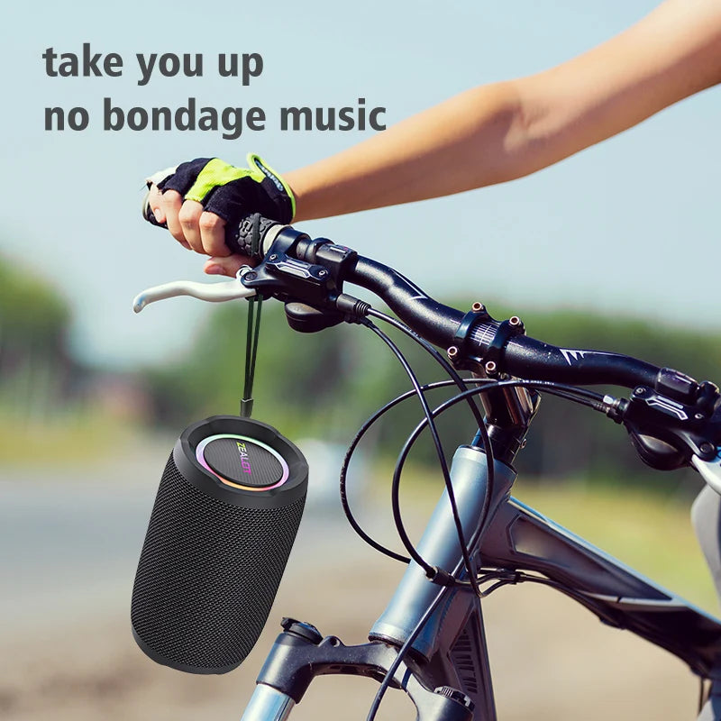ZEALOT-S49 Portable Bluetooth Speaker 20W IPX7 Waterproof Powerful Sound Box Bass Boost Dual Pairing True Wireles Stereo Outdoor