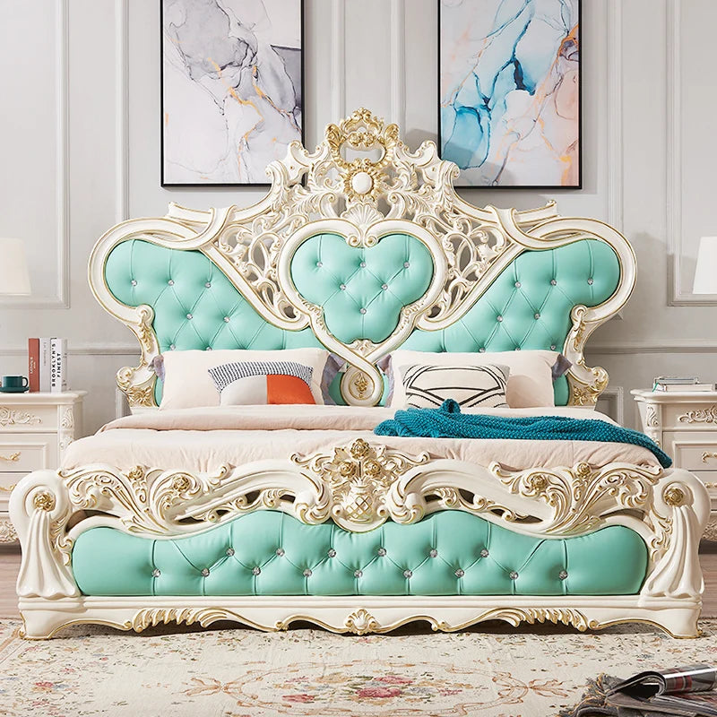 Fashionable Design Beds Frame Minimalist Luxury Relax Reading Beds Princess Lambswool Muebles Para Dormitorio House Accessories