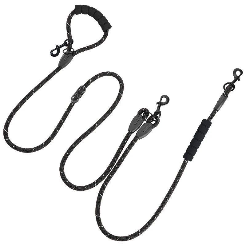 Pet Sling Rope Dog Leash 7.8ft Long with Padded Handle,Heavy Duty,for Control Safety Training | Leashes for Large Dogs or Medium