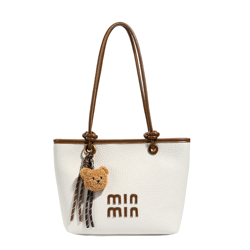 Women's Tote Bag, Versatile and Fashionable, Light Luxury Brand with Niche Design and Elegant Style