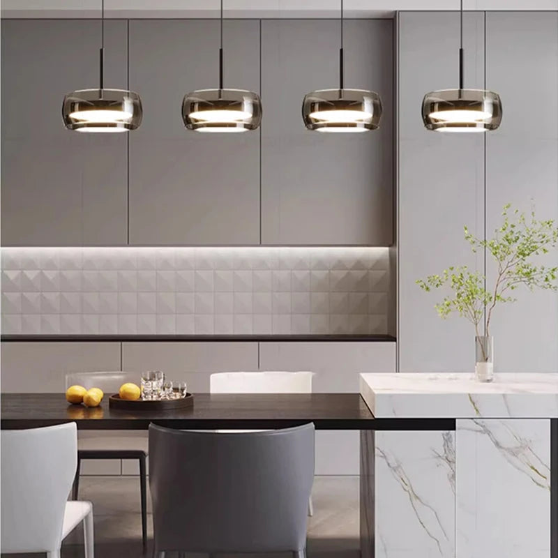 Modern home decor ring led lights pendant light lamps for living room Chandeliers for dining room hanging light indoor lighting