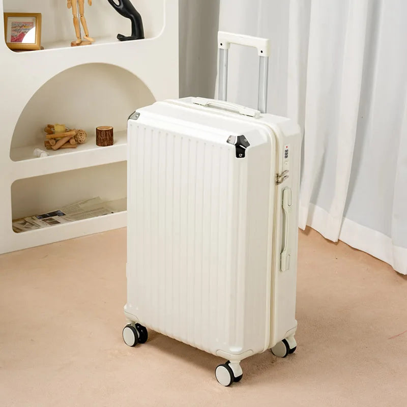 2025 Trend 20inch 24inch Strong and Durable Portable Boarding Suitcase Men's Password Trolley Case Men's Suitcase Women's Travel Essentials