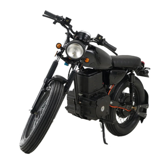 Unisex 2000W Electric Sportbike Powerful 60v 72v Two-Wheel Long Range Electric Motorcycle Ev Scooter Front Brake 70km Range Per