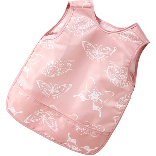Sleeveless Waterproof Bib For Toddler Kids Meal Time Eating Apron Burp Cloth Baby Bibs Baby Apron Kids Meal Bib Toddler Eating
