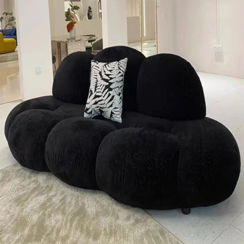Garden Kawaii Sofa Seat Design Minimalista Anti Slip Cover Sofa Seat Outdoor Clear Cloud Living Room House Furniture