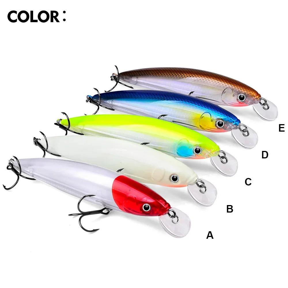 Fish Bait Floating in Water, Biomimetic Artificial Plastic Hard Bait, Specialized Lure for Sea Fishing for Giant Objects