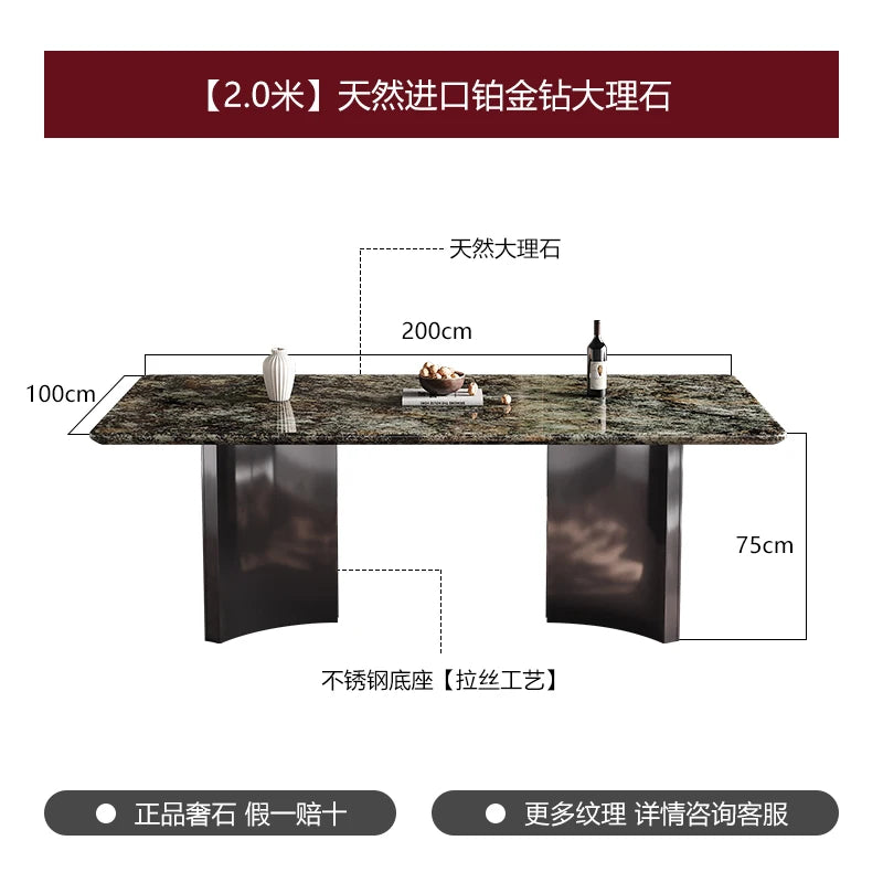 Luxury Breakfast Dining Table Nordic Minimalist Organiser Dining Table Living Waterproof Italy Muebles Para El Hogar Furnitures