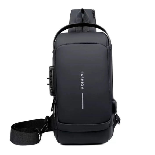 Men's Chest Bag for Cycling & Outdoor Sports - Also Great As A Running and Travel Waist/Shoulder Bag