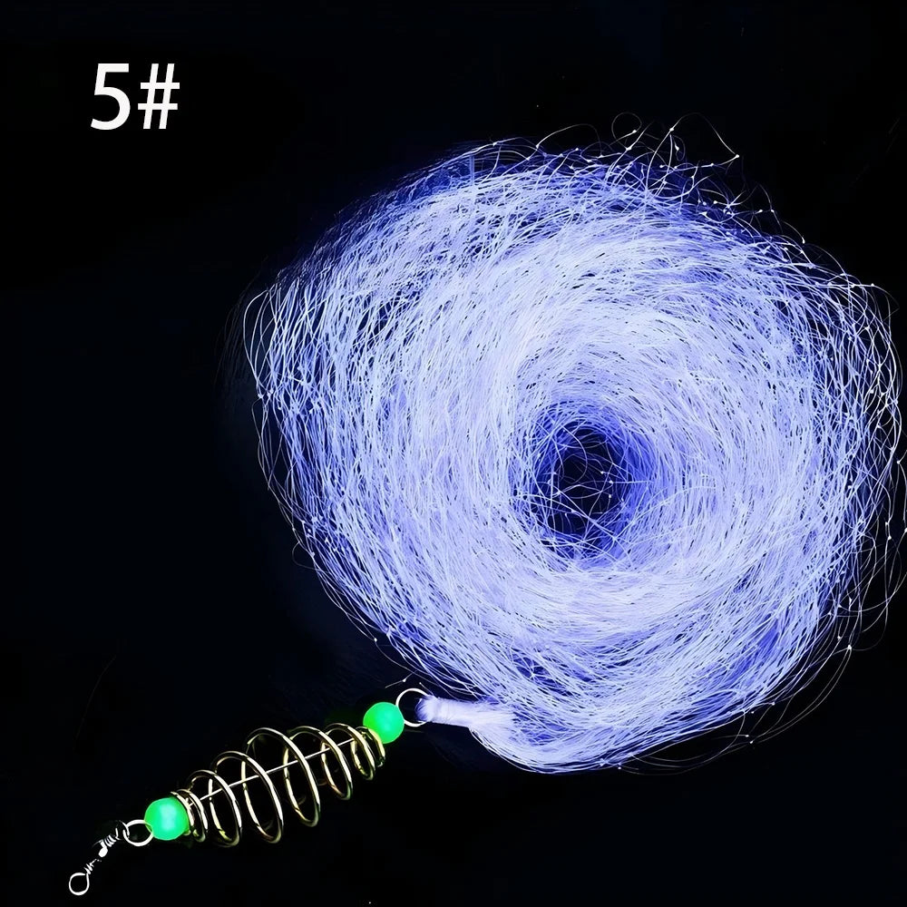 Trap Fishing Net Fishnet Floating Throwing Fishing Explosion Hook Mesh Trap Net Supplies Fishing Accessories For Fisherman