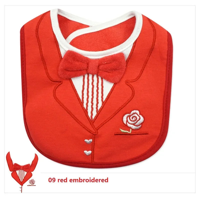 Waterproof Cloth Baby Bibs 100% Cotton High Quality Baby Burp Cloth Infant Saliva Towel for Boys and Girls Baby Accessories